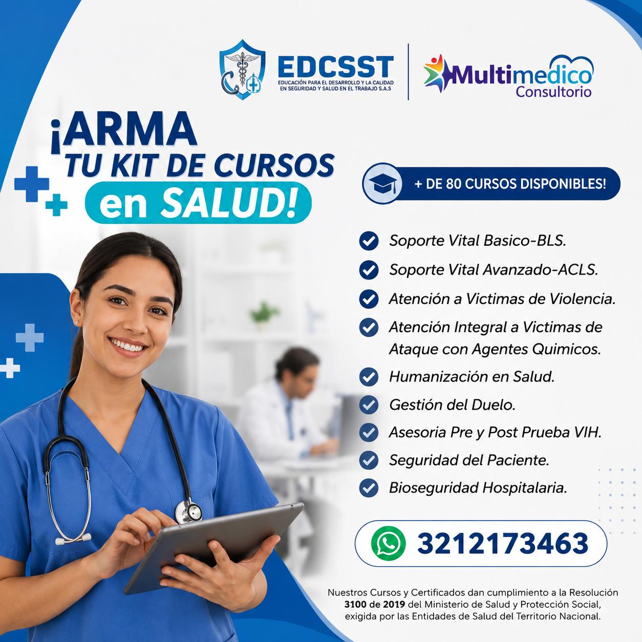 Kit de cursos en salud - EDCSST